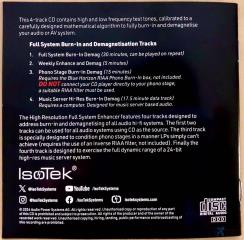 工具碟：ISOTEK——24位高分辨率音乐服务器的老化和消磁